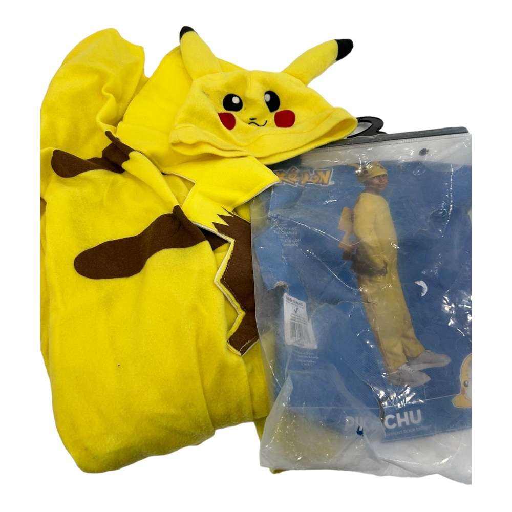 Pikachu Pokemon costume boy girl 12-14 large